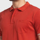 Men Tailored Fit Fawn Polo