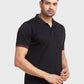 Men Tailored Fit Maroon Polo