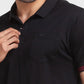 Men Tailored Fit Maroon Polo