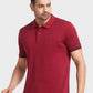 Men Tailored Fit Green Polo