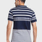 Men Tailored Fit Blue Polo
