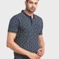 Men Tailored Fit Orange Polo