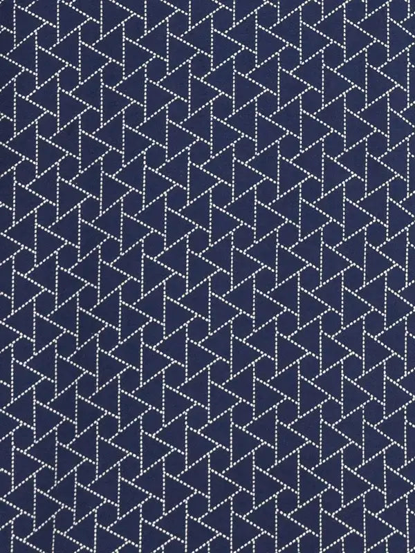 Men Tailored Fit Blue T-Shirt