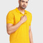 Men Tailored Fit Orange Polo