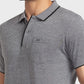 Men Tailored Fit Green Polo