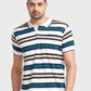 Men Tailored Fit Yellow Polo