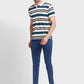 Men Tailored Fit Yellow Polo