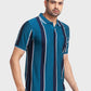 Men Tailored Fit Orange Polo