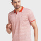 Men Tailored Fit Maroon Polo