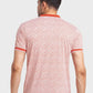 Men Tailored Fit Maroon Polo