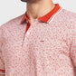 Men Tailored Fit Maroon Polo