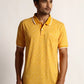 Men Tailored Fit Orange T-Shirt