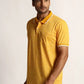 Men Tailored Fit Orange T-Shirt