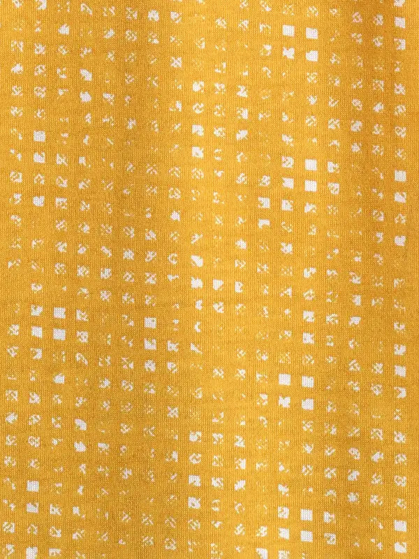Men Tailored Fit Orange T-Shirt