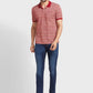 Men Tailored Fit Blue Polo