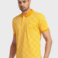 Men Tailored Fit Blue Polo