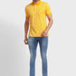 Men Tailored Fit Blue Polo