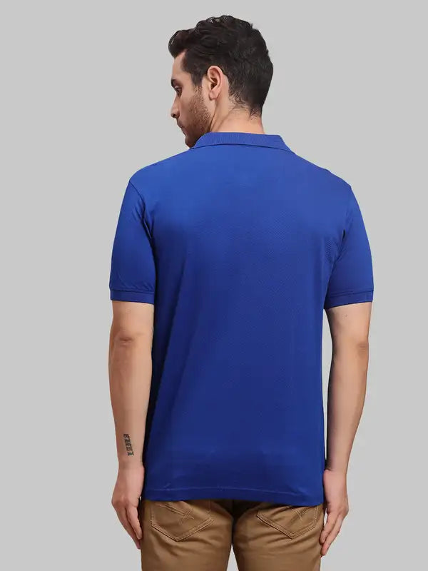 Men Tailored Fit Red Polo