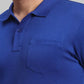 Men Tailored Fit Red Polo