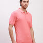 Colorplus Men Green Solid Tailored Fit Cotton T-Shirt