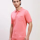 Colorplus Men Green Solid Tailored Fit Cotton T-Shirt