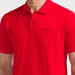 Men Tailored Fit White T-Shirt