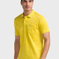 Men Tailored Fit Blue T-Shirt