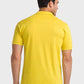 Men Tailored Fit Blue T-Shirt