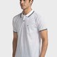Men Tailored Fit Blue T-Shirts