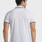 Men Tailored Fit Blue T-Shirts