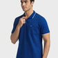 Men Tailored Fit Green T-Shirt
