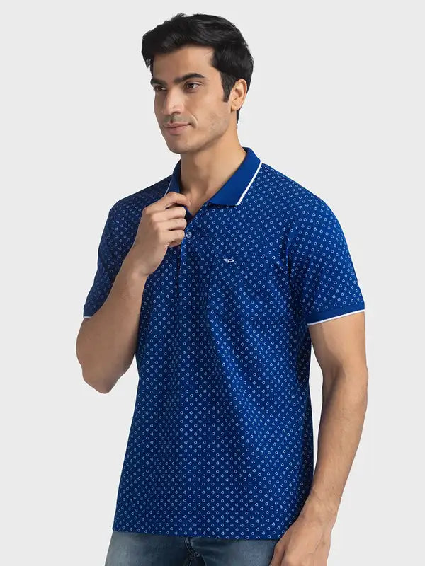 Men Tailored Fit Green T-Shirt