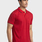 Men Tailored Fit Red T-Shirts
