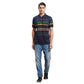 ColorPlus Men White Print Regular Fit Cotton Round Neck T-Shirt