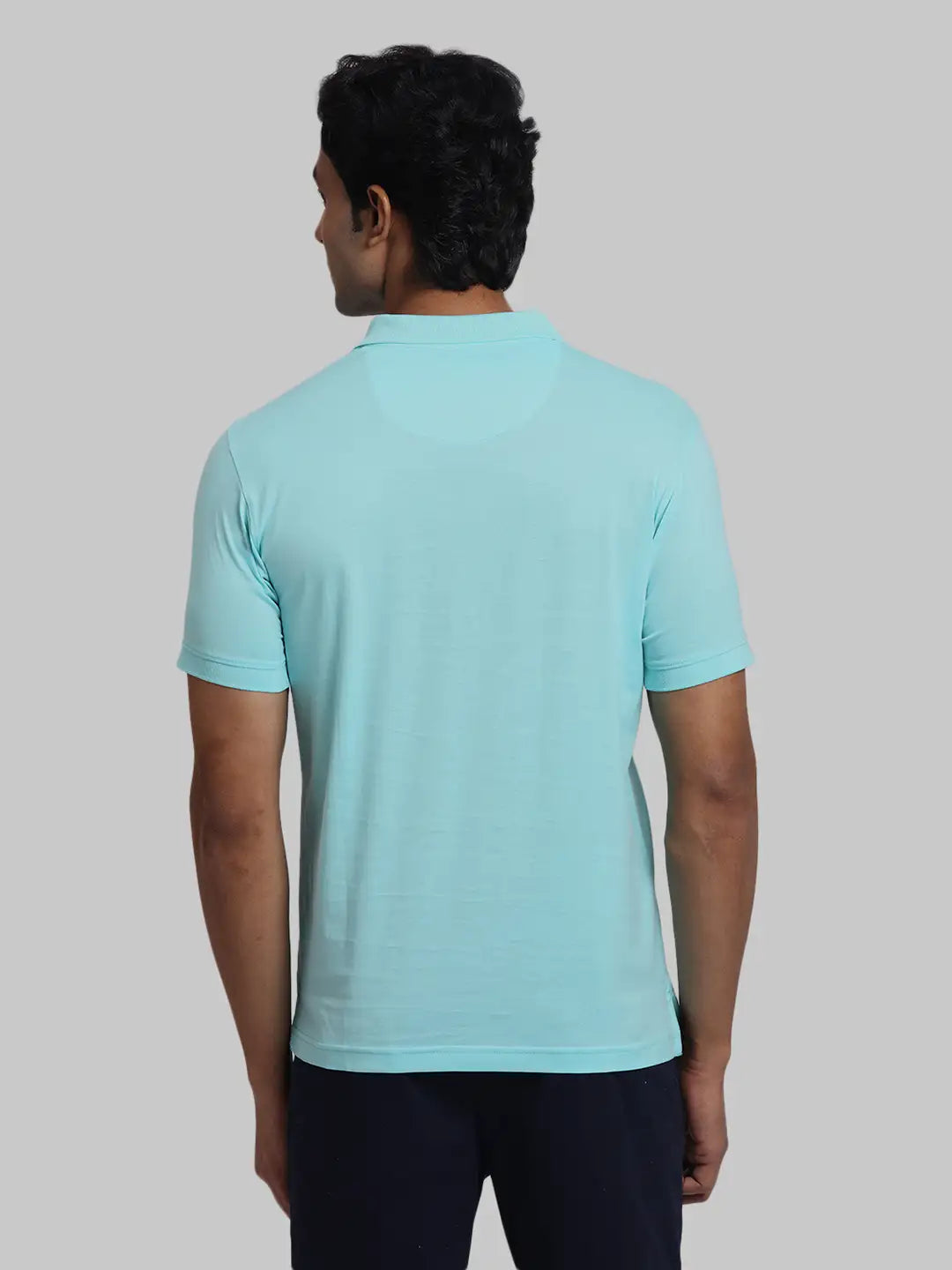 ColorPlus Regular Fit Solid Medium Yellow T-Shirt