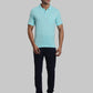 ColorPlus Regular Fit Solid Medium Yellow T-Shirt
