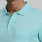 ColorPlus Regular Fit Solid Medium Yellow T-Shirt