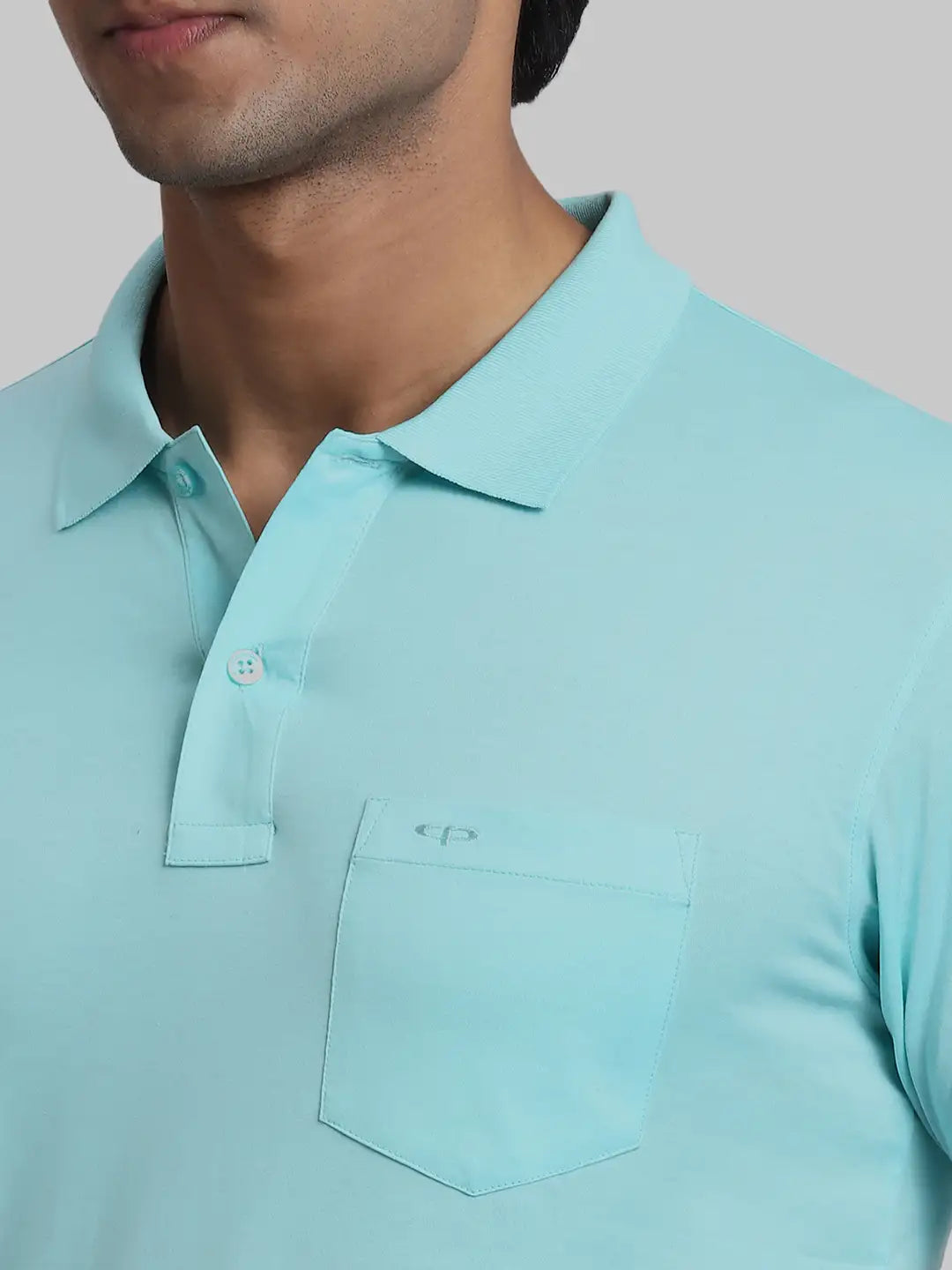 ColorPlus Regular Fit Solid Medium Yellow T-Shirt