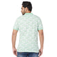 ColorPlus Men Red Print Regular Fit Cotton Half Sleeve T-Shirt