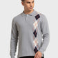 Men Tailored Fit Blue T-Shirt & Polo