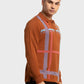 Men Tailored Fit Light Grey T-Shirt & Polo