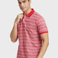 Men Tailored Fit Light Brown Polo