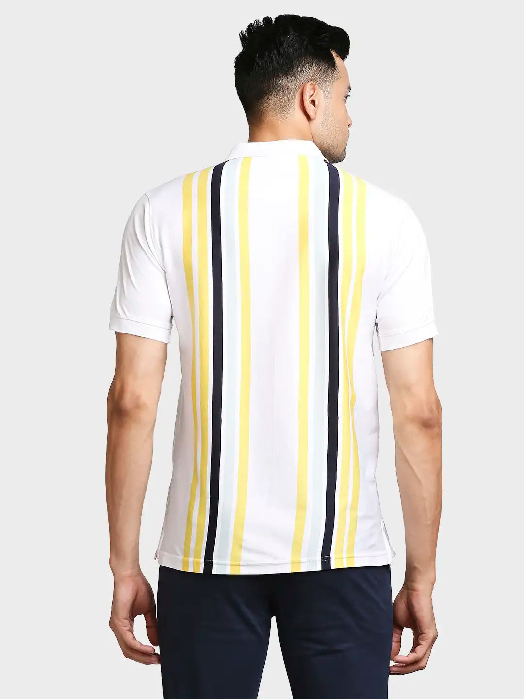 Men Tailored Fit Red Polo
