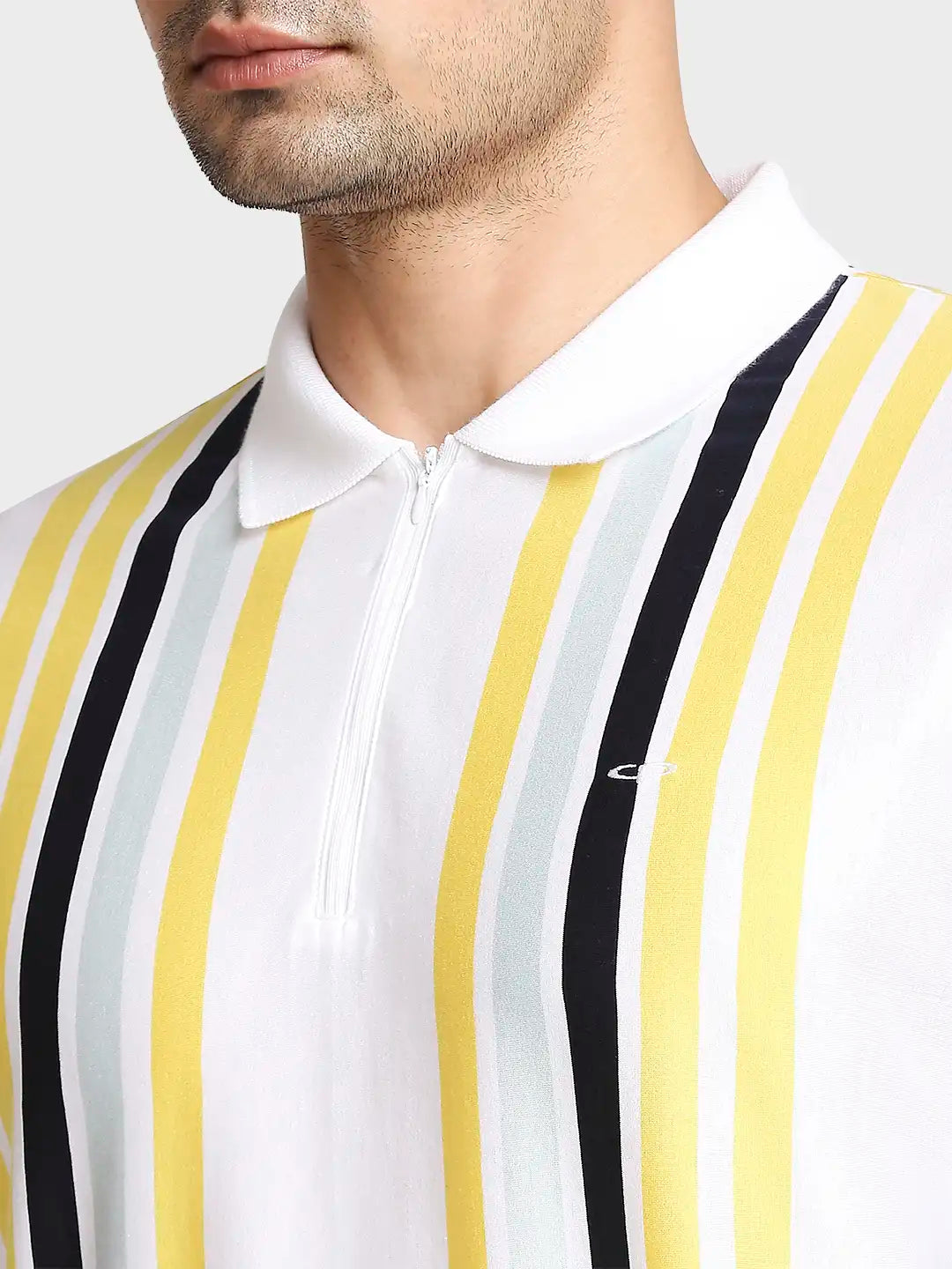 Men Tailored Fit Red Polo