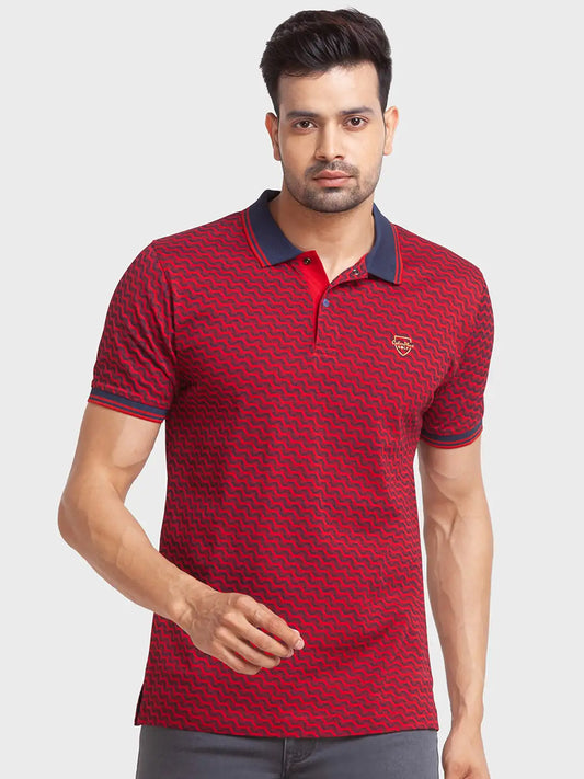 Men Tailored Fit White Polo