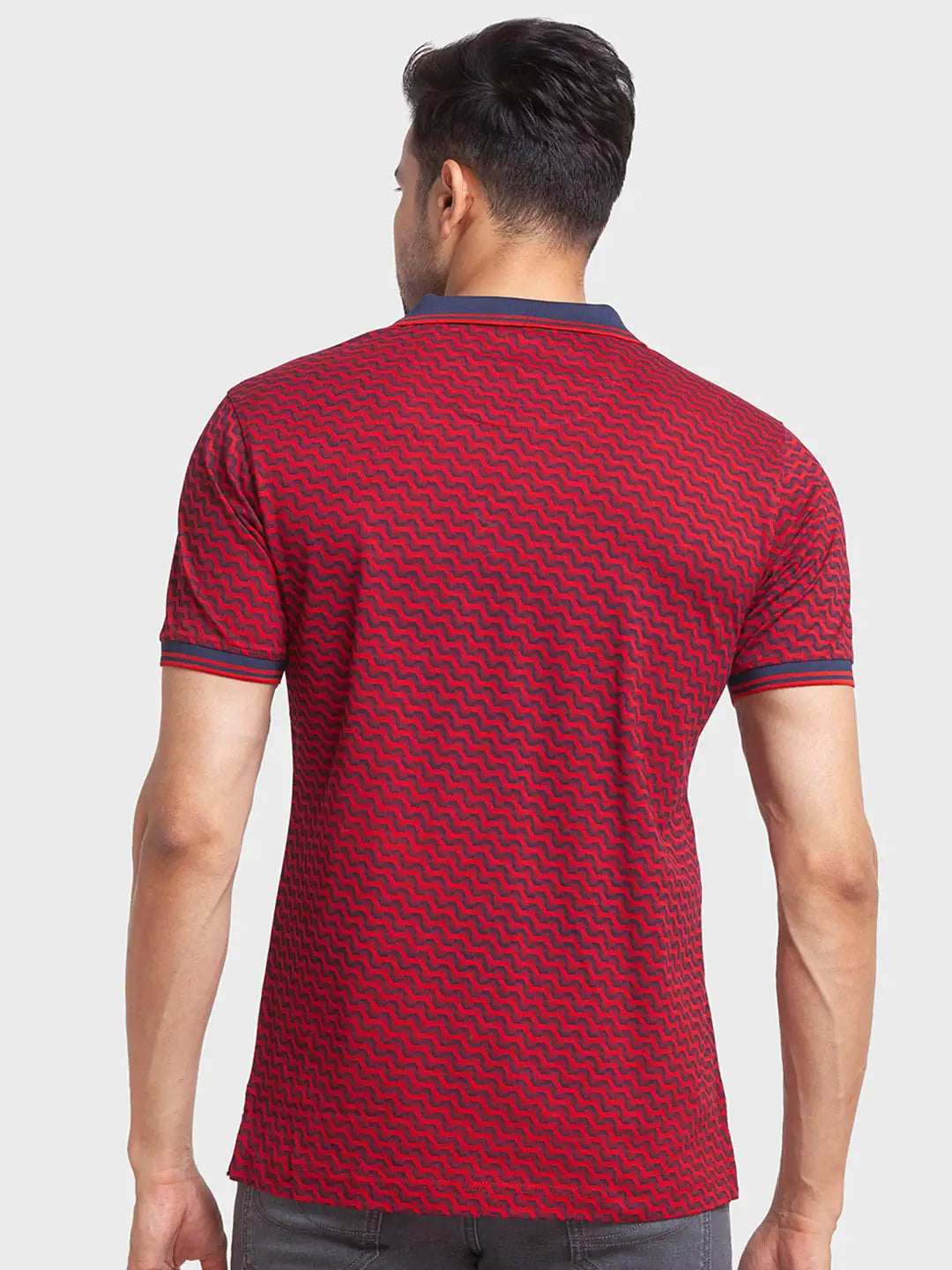 Men Tailored Fit White Polo