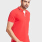 Men Tailored Fit White T-Shirt