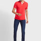 Men Tailored Fit White T-Shirt