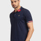 Men Tailored Fit Red Polo