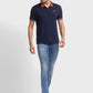 Men Tailored Fit Red Polo